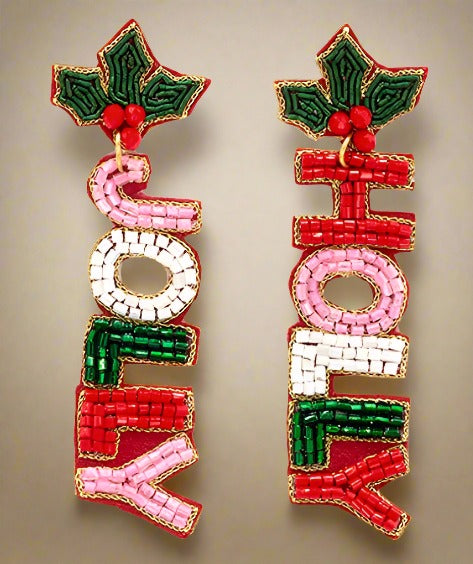 Holly Jolly Drop Earrings