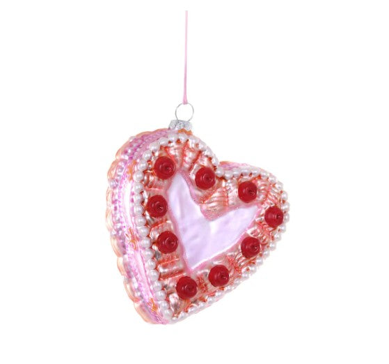 Cody Foster - Heart Cake Ornament