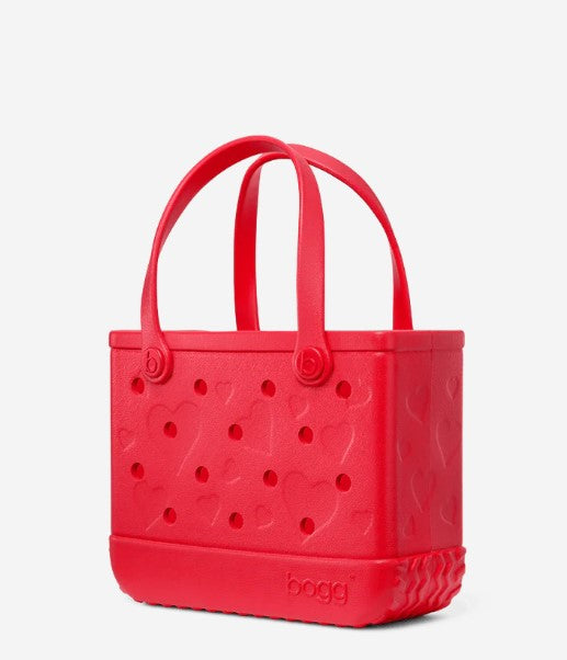 Bogg Bag - Bitty Bogg - Tonal - Conversation Hearts - Bright Red *Limited Edition*