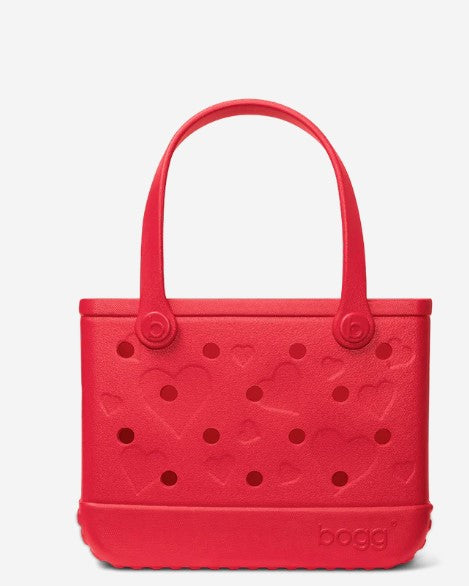 Bogg Bag - Bitty Bogg - Tonal - Conversation Hearts - Bright Red *Limited Edition*