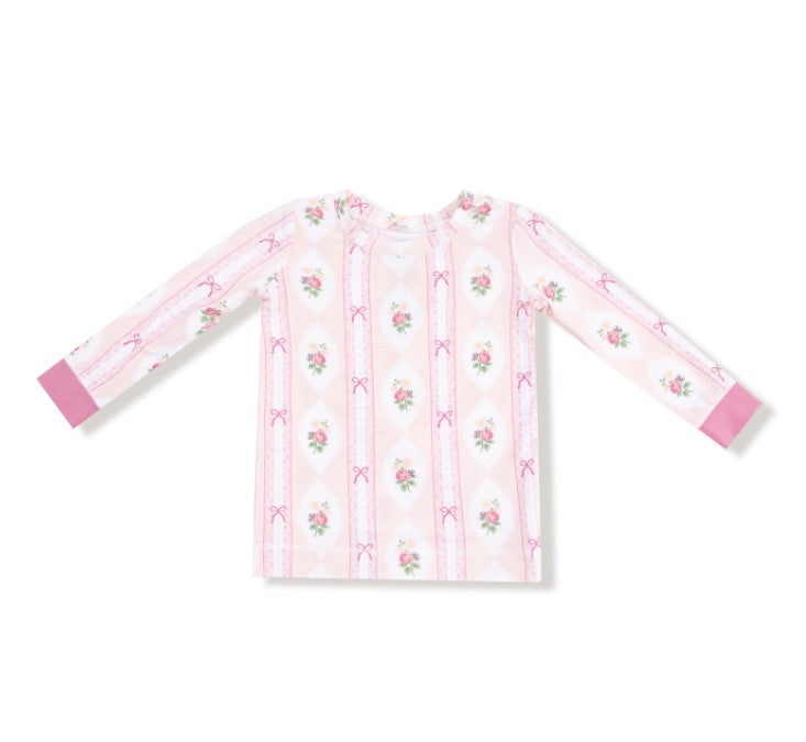 Long Sleeve Loungewear Set - Ogee Lace Floral