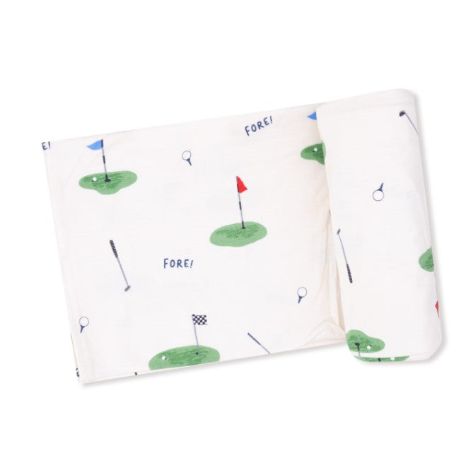Swaddle Blanket - All Fore Golf