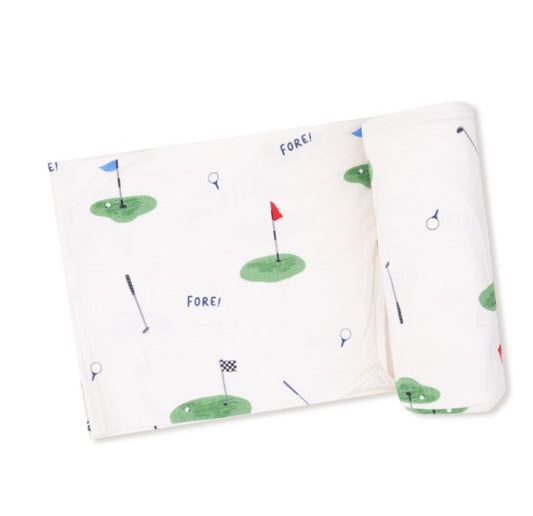 Swaddle Blanket - All Fore Golf