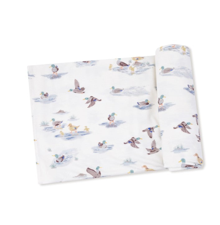 Swaddle Blanket - Migrating Mallards
