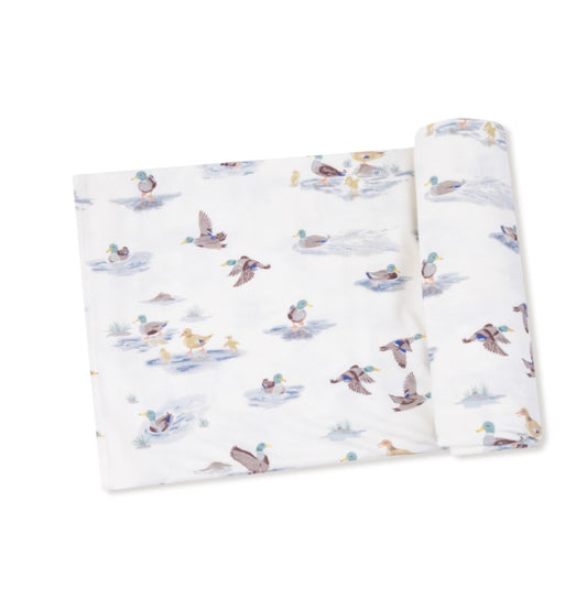 Swaddle Blanket - Migrating Mallards
