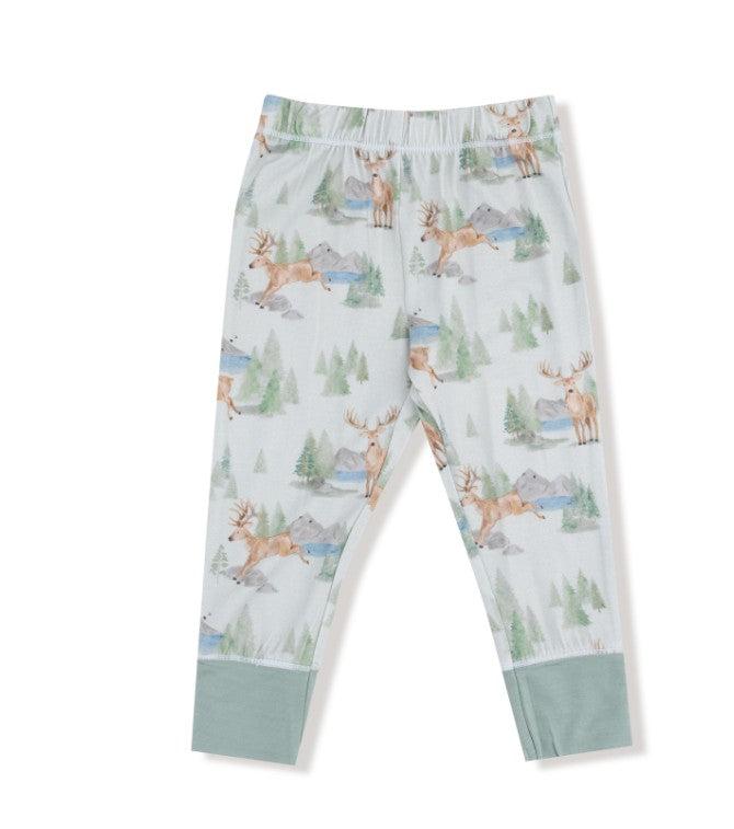 Long Sleeve Loungewear Set - Buck Deer