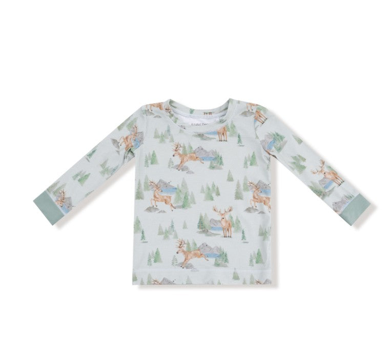 Long Sleeve Loungewear Set - Buck Deer