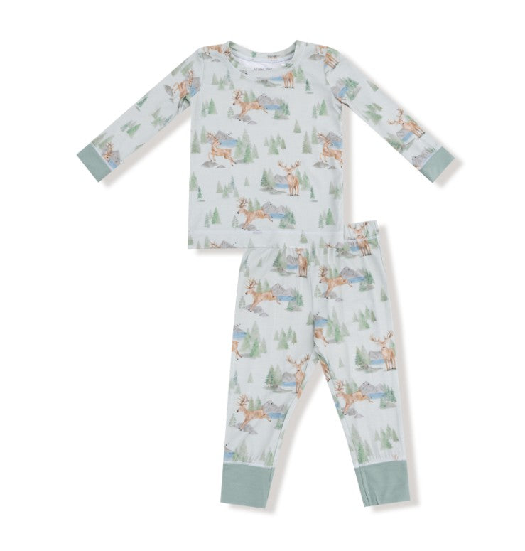 Long Sleeve Loungewear Set - Buck Deer