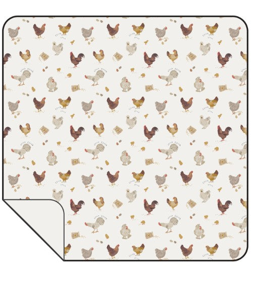 Swaddle Blanket - Collector Chickens