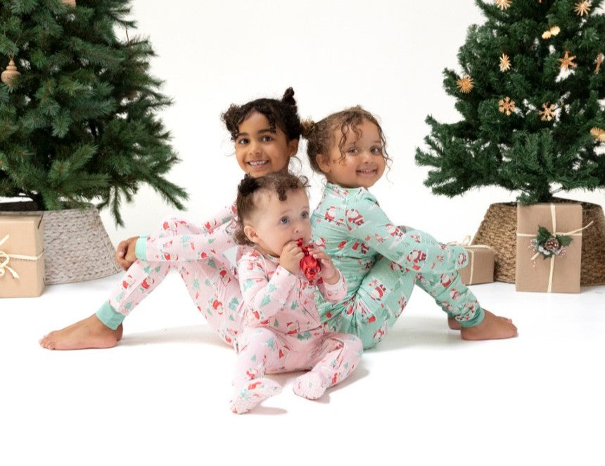 Long Sleeve Loungewear Set - Golfing Mrs. Claus