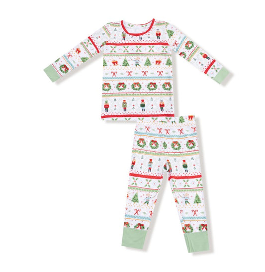 Long Sleeve Loungewear Set - Nutcracker Fair Isle