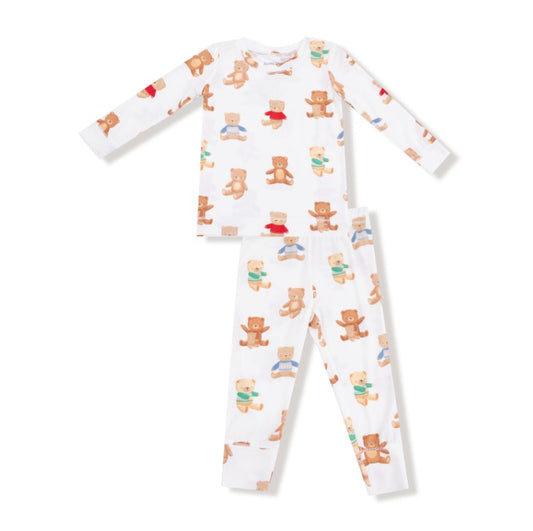 Long Sleeve Loungewear Set - Teddy Bears