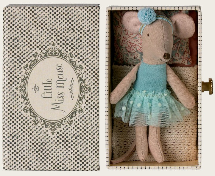 Maileg - Dance mouse in daybed, Little sister