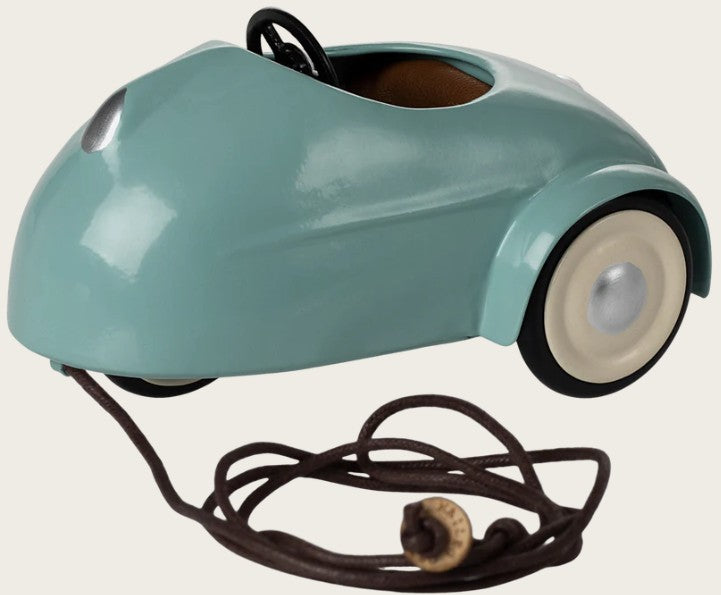Maileg - Car, Mouse - Light Blue