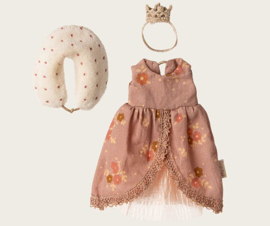 Maileg - Queen Dress, Mum Mouse