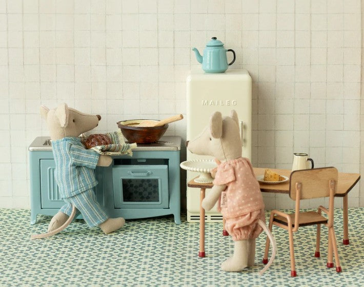 Maileg - Kitchen, Mouse - Blue