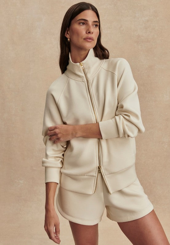 Varley - Tyde Zip Through Sweat - Pristine