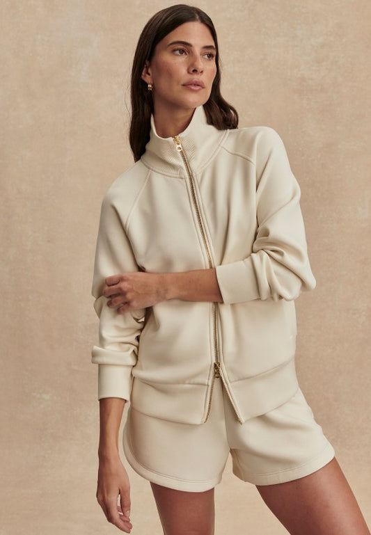 Varley - Tyde Zip Through Sweat - Pristine