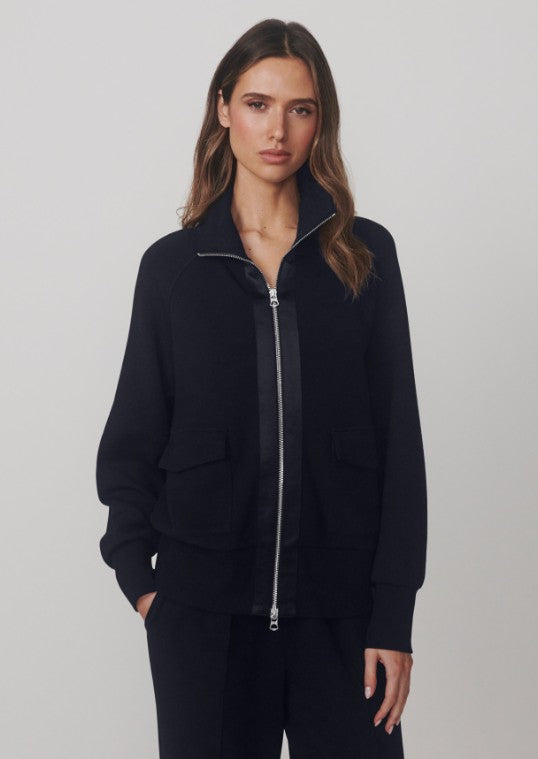 Varley - Roxbury Zip-Through Sweat - Blue Nights