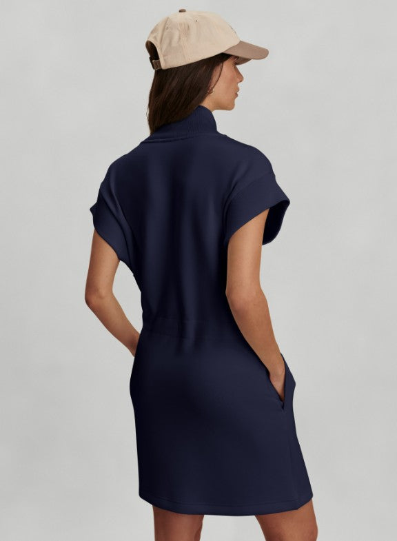 Varley - Avaya Half Zip Dress - Blue Nights