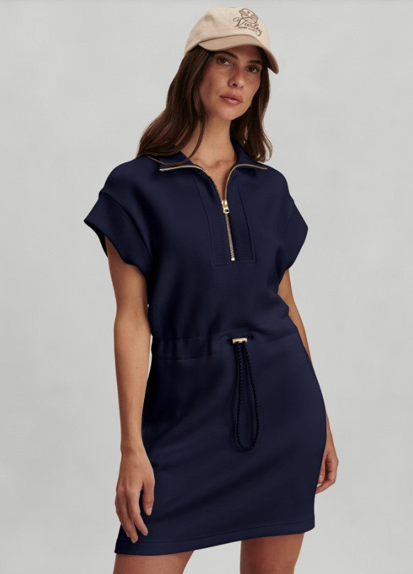 Varley - Avaya Half Zip Dress - Blue Nights