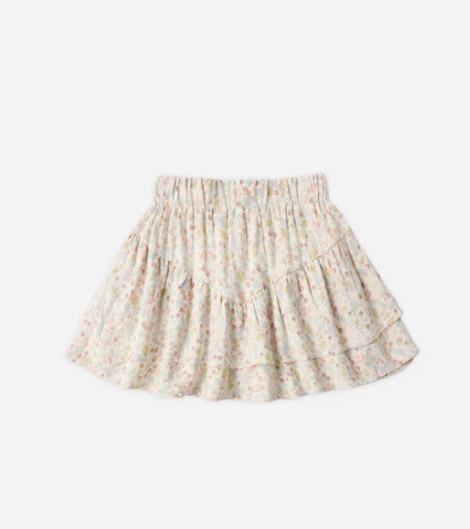 Rylee + Cru - Tiered Mini Skirt - Summer Garden