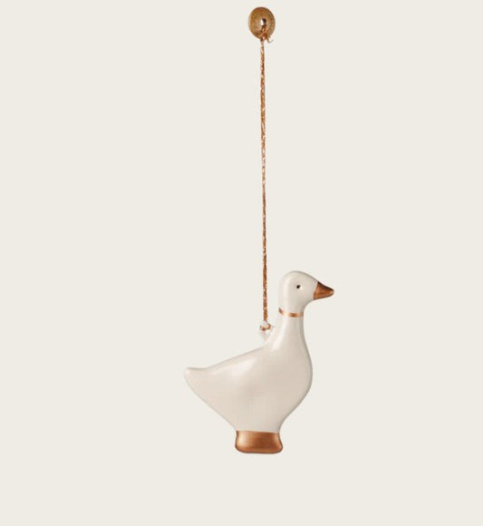 Maileg - Metal Ornament, Goose - Gold -  PREORDER FW26