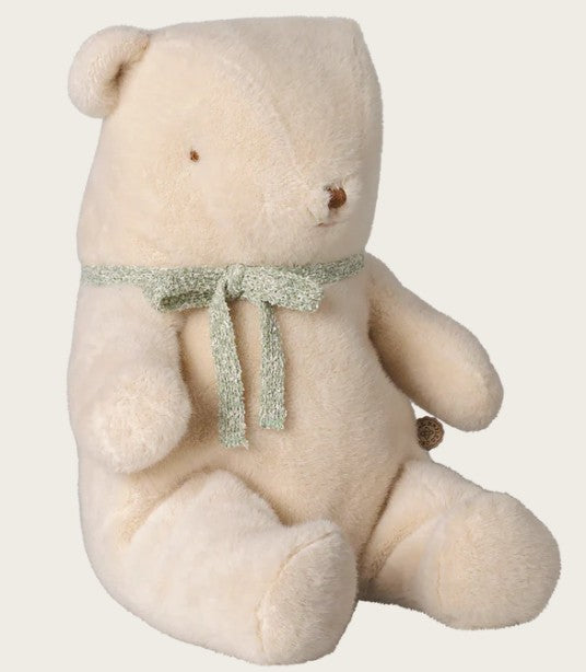 Maileg - Teddy Bear Plush, Medium- Off White -  PREORDER FW26