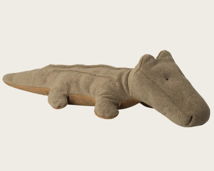Maileg - Safari Friends, Crocodile, Medium - Olive