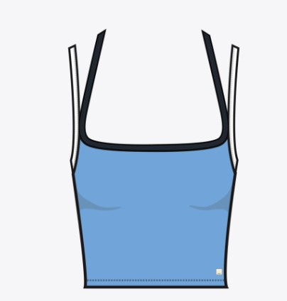 Vuori - Daily Layered Tank - Oasis Blue
