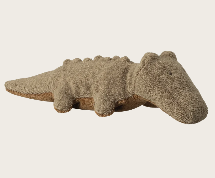 Maileg - Safari Friends, Crocodile, Mini - Olive Green