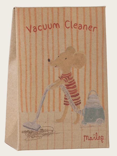 Maileg - Vacuum Cleaner,  Mouse - Dark Mint