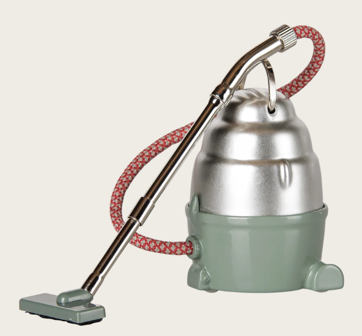 Maileg - Vacuum Cleaner,  Mouse - Dark Mint