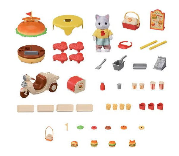 Calico Critters - Hamburger Stand