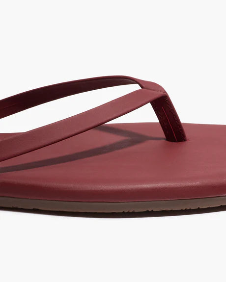 TKEES - Square Toe Lily - Burgundy