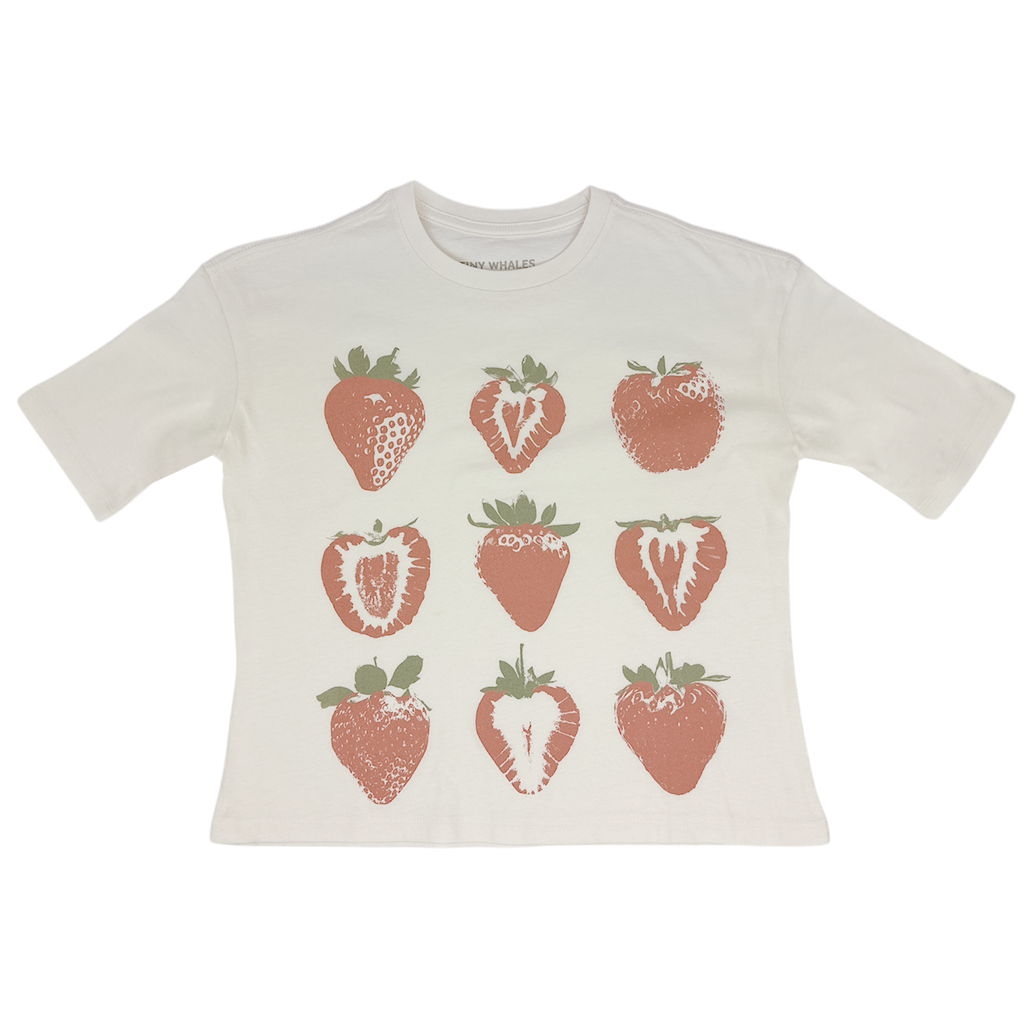 Girl's Super Tee - Strawberry Fields