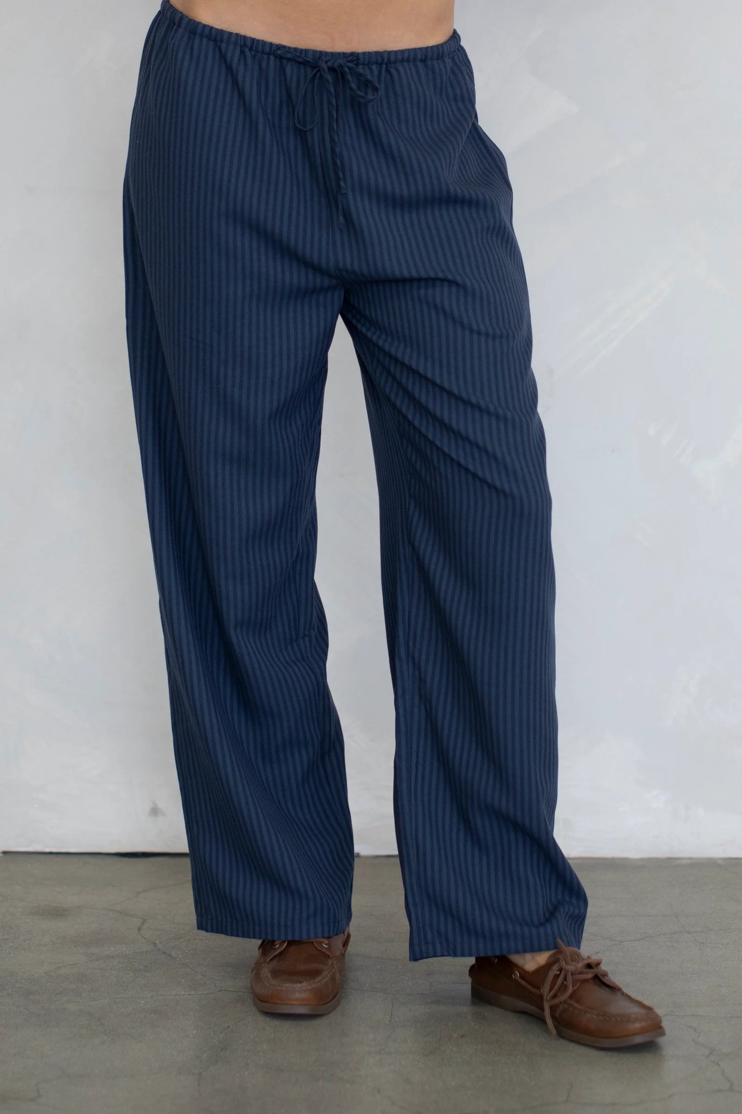 Striped Pants - Midnight