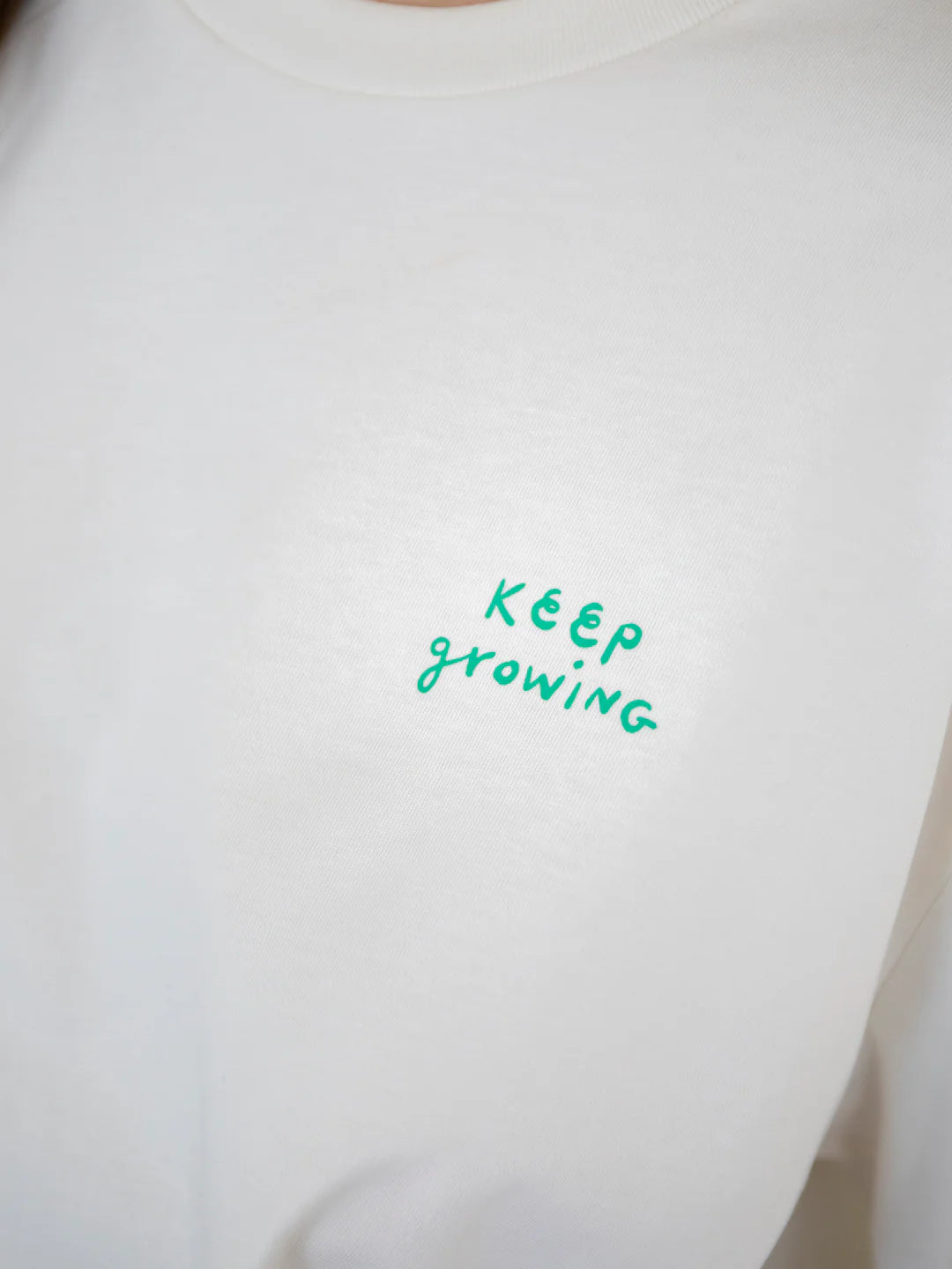 Keep Growing Tee - Cream