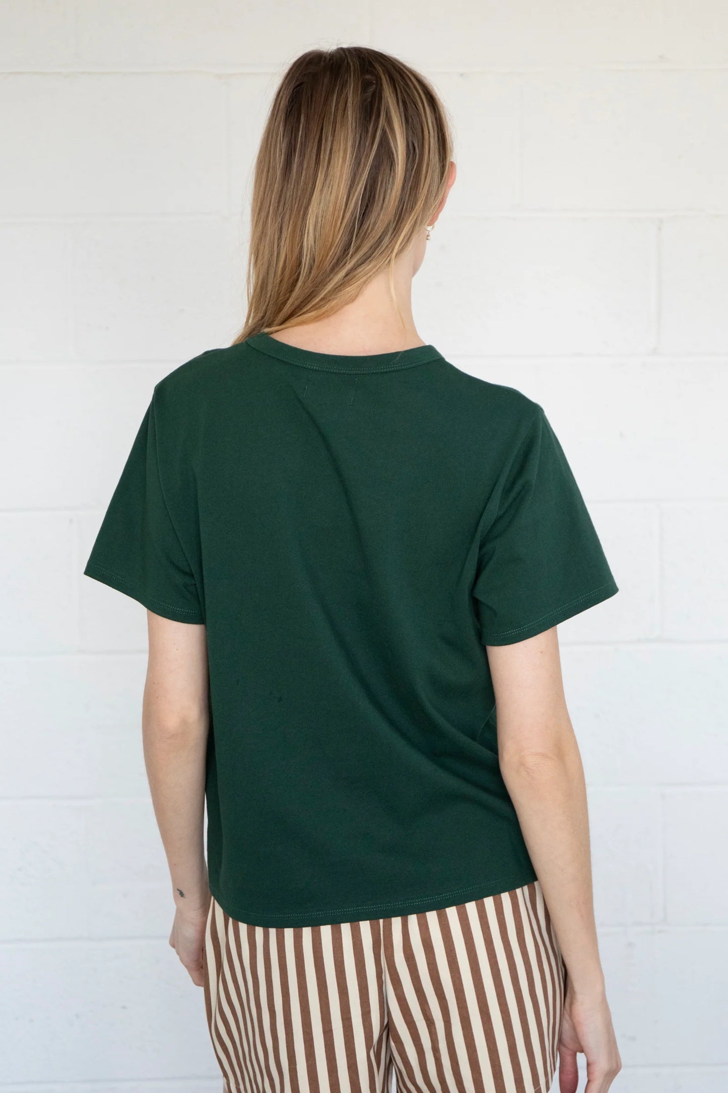 The Jules Top - Deep Green