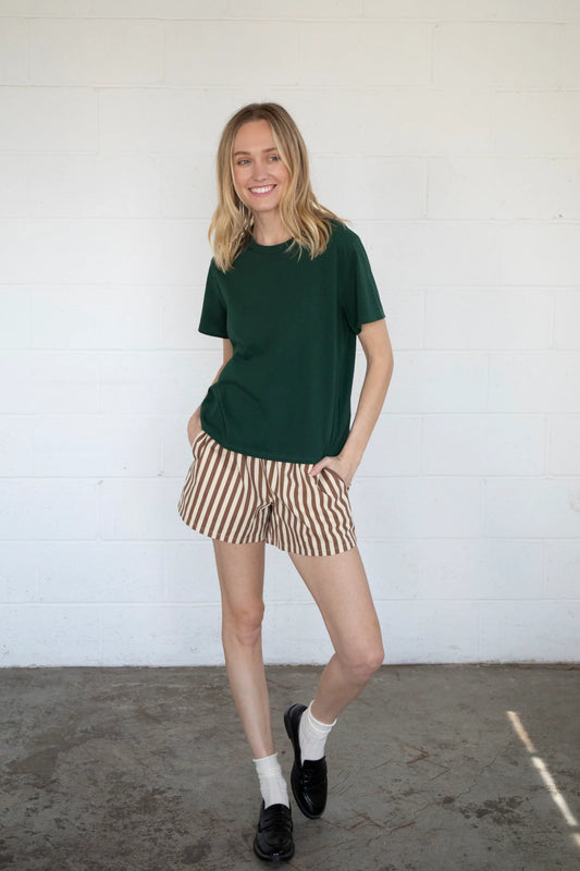 The Jules Top - Deep Green