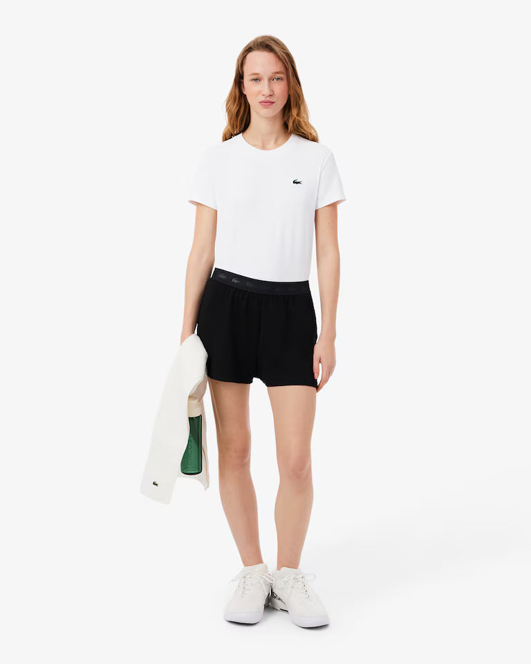 Lacoste - Slim Fit Ultra Dry Stretch Sport T-Shirt - White