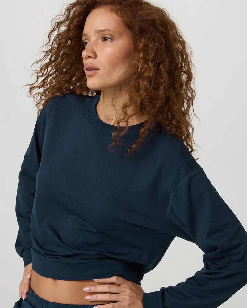 Vuori - Halo Modern Crew - Blue Coast Heather
