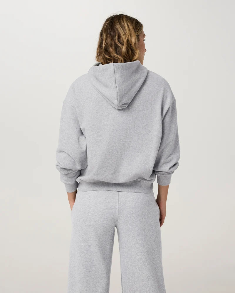 Vuori - Sedona Classic Pullover Hoodie - Light Heather Grey
