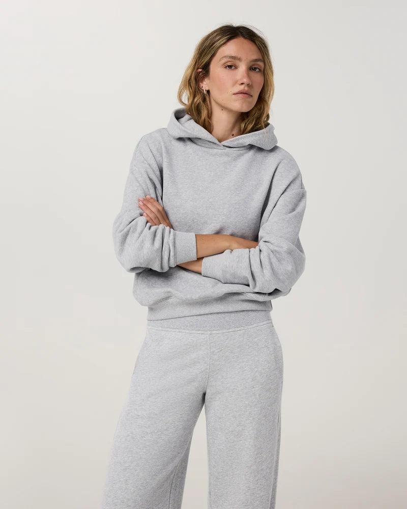 Vuori - Sedona Classic Pullover Hoodie - Light Heather Grey