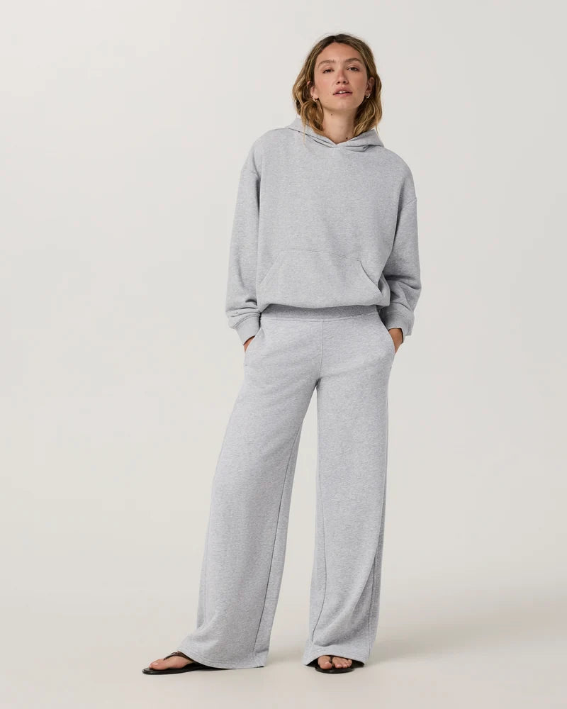 Vuori - Sedona Classic Pullover Hoodie - Light Heather Grey