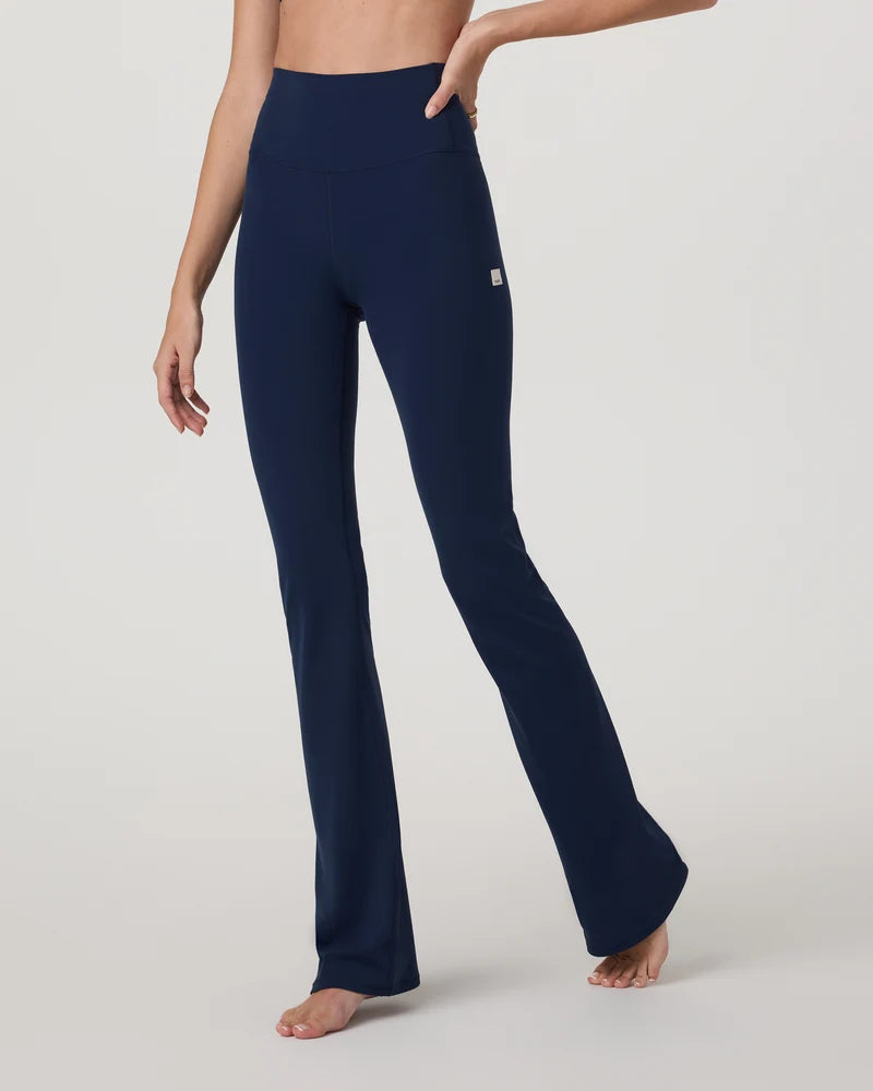 Vuori - All The Feels Slim Flare - Blue Coast Heather