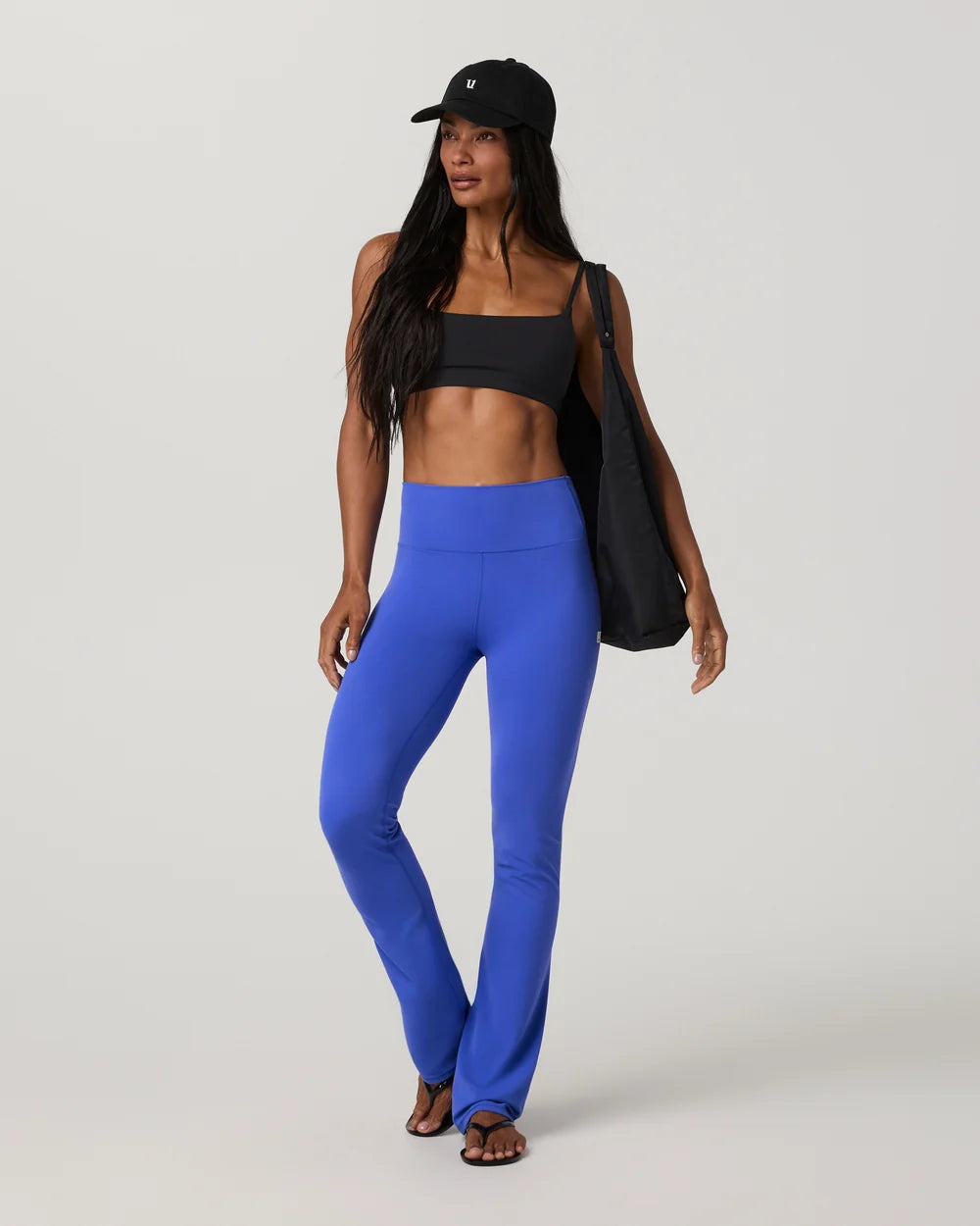 Vuori - All The Feels Slim Flare - Electric Blue