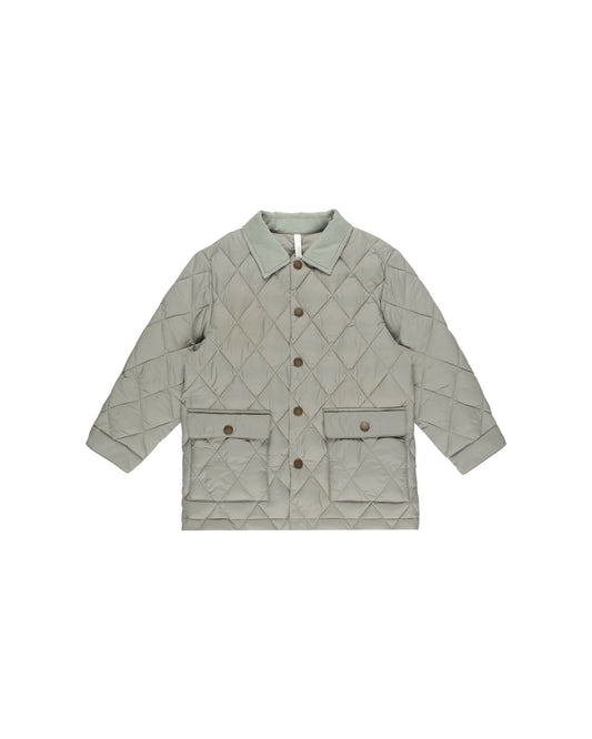 Rylee + Cru - Quilted Puffer Jacket - Laurel