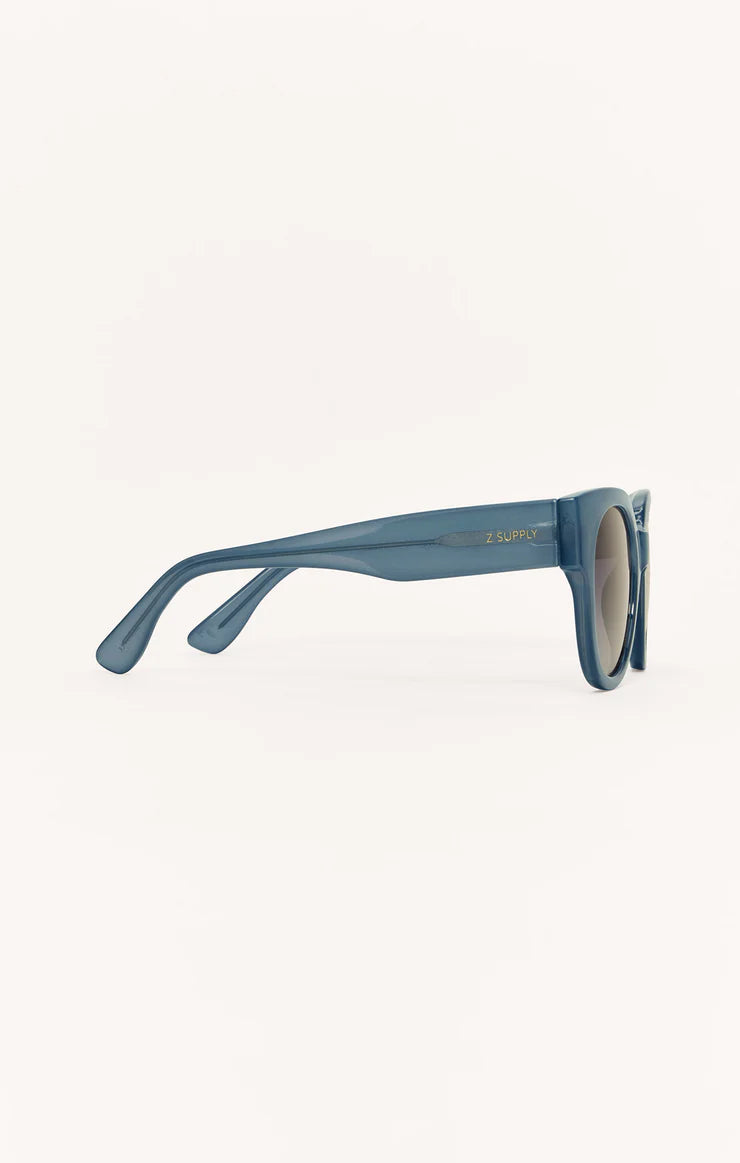 Lunch Date Polarized Sunglasses - Dark Indigo - Gradient