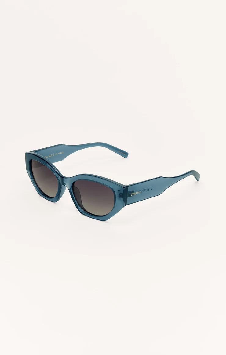 Polarized Sunglasses - Dark Indigo - Gradient Polarized